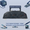 1998-2001 NISSAN PATHFINDER XTERRA FRONTIER INSTRUMENT CLUSTER REPAIR SERVICE