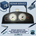 2000-2003 NISSAN MAXIMA INSTRUMENT CLUSTER REPAIR SERVICE