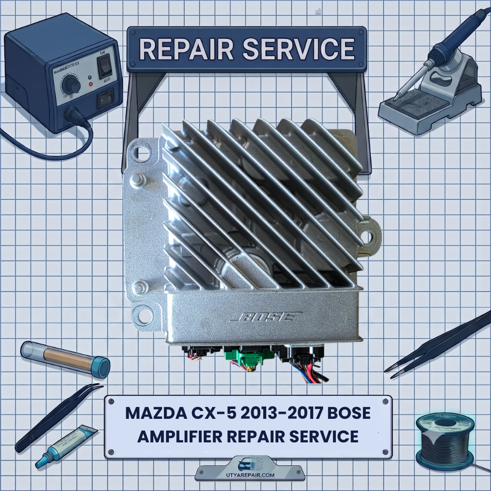 2009-2012 Mazda CX-5 BOSE Amplifier REPAIR SERVICE