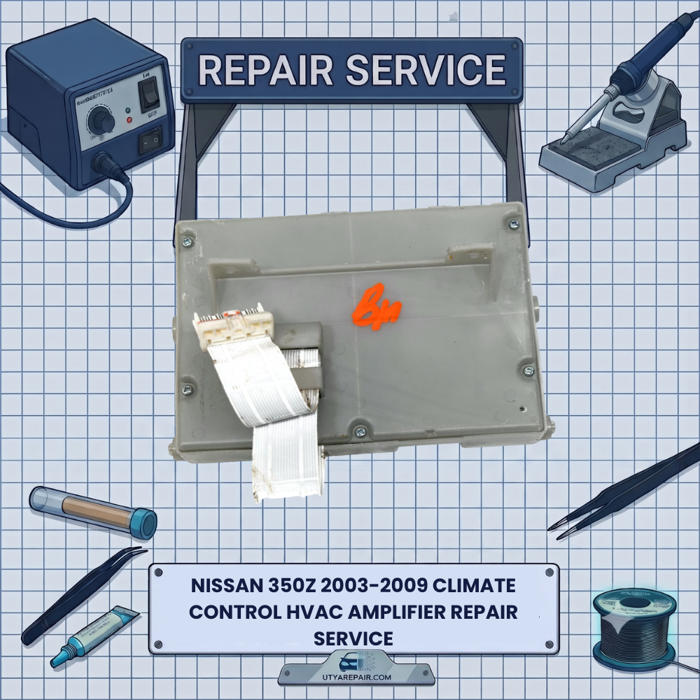 2003-2009 NISSAN 350Z Climate Control HVAC Amplifier REPAIR SERVICE