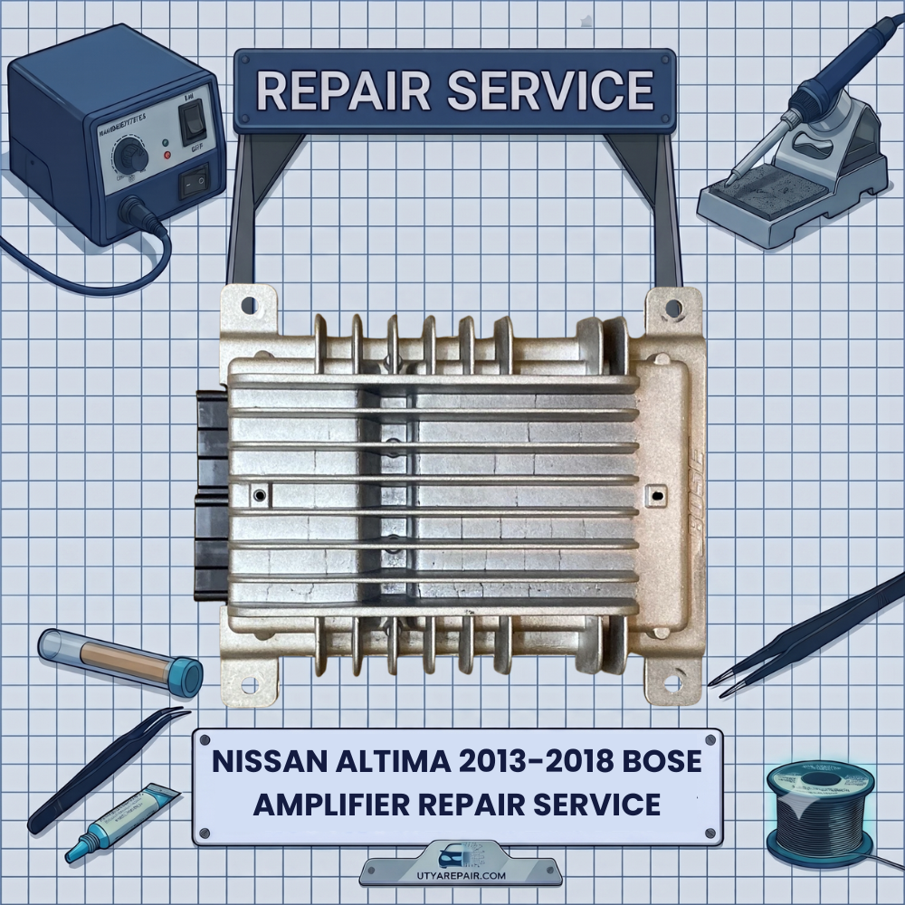2013-2018 NISSAN ALTIMA BOSE Amplifier REPAIR SERVICE