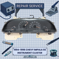 1994-1996 Chevy Impala SS & Caprice INSTRUMENT CLUSTER REPAIR SERVICE