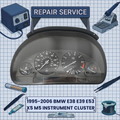 1995-2006 BMW E38 E39 E53 X5 M5 INSTRUMENT CLUSTER REPAIR SERVICE