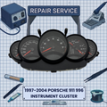 1997-2004 PORSCHE 911 996 INSTRUMENT CLUSTER REPAIR SERVICE