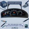 2000-2006 Mercedes-Benz S430 W220 INSTRUMENT CLUSTER REPAIR SERVICE