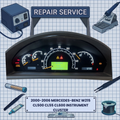 2000-2006 Mercedes-Benz W215 CL500 CL55 CL600 INSTRUMENT CLUSTER REPAIR SERVICE