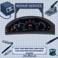 2000 - 2006 Mercedes-Benz W220 S320 S430 S500 S55 INSTRUMENT CLUSTER REPAIR SERVICE