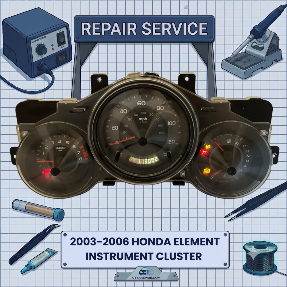 2003-2006 Honda Element INSTRUMENT CLUSTER REPAIR SERVICE