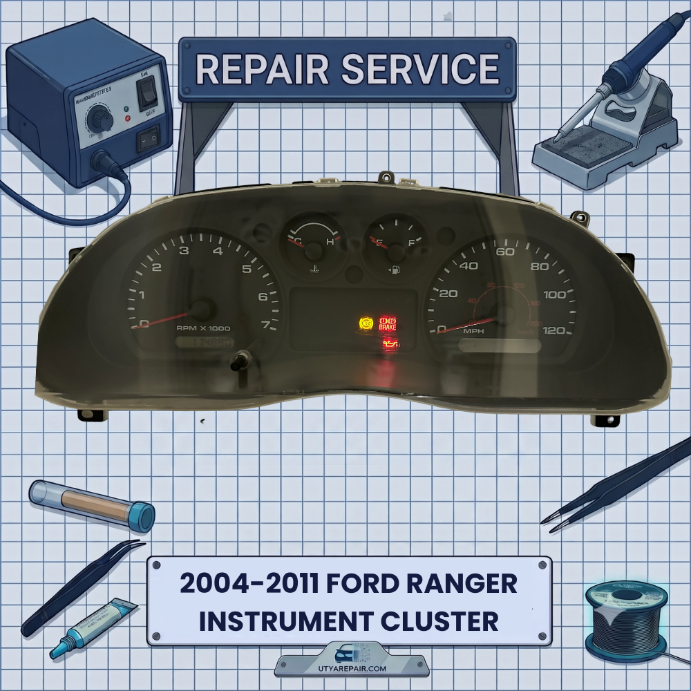 2004-2011 Ford Ranger INSTRUMENT CLUSTER REPAIR SERVICE