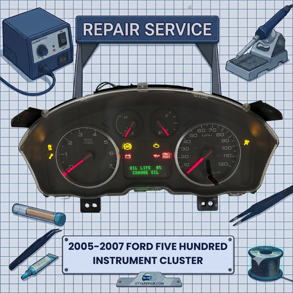 2005-2007 Ford Five Hundred INSTRUMENT CLUSTER REPAIR SERVICE