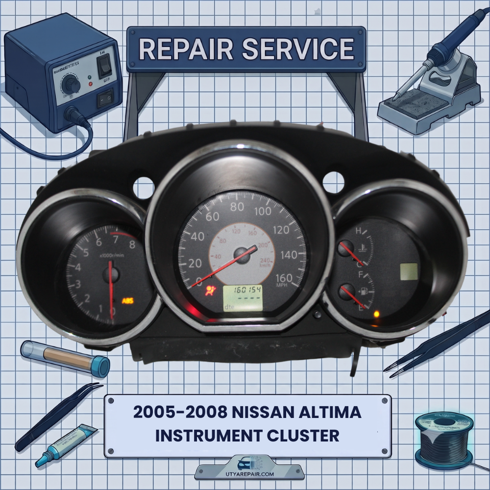 2005-2008 Nissan Altima INSTRUMENT CLUSTER REPAIR SERVICE