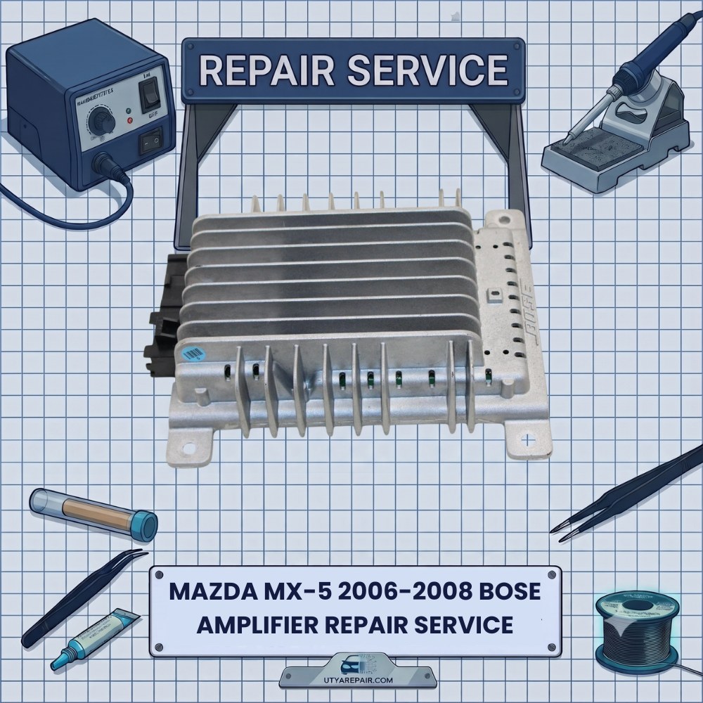 2006-2008 Mazda Mx-5 MX5 BOSE Amplifier REPAIR SERVICE