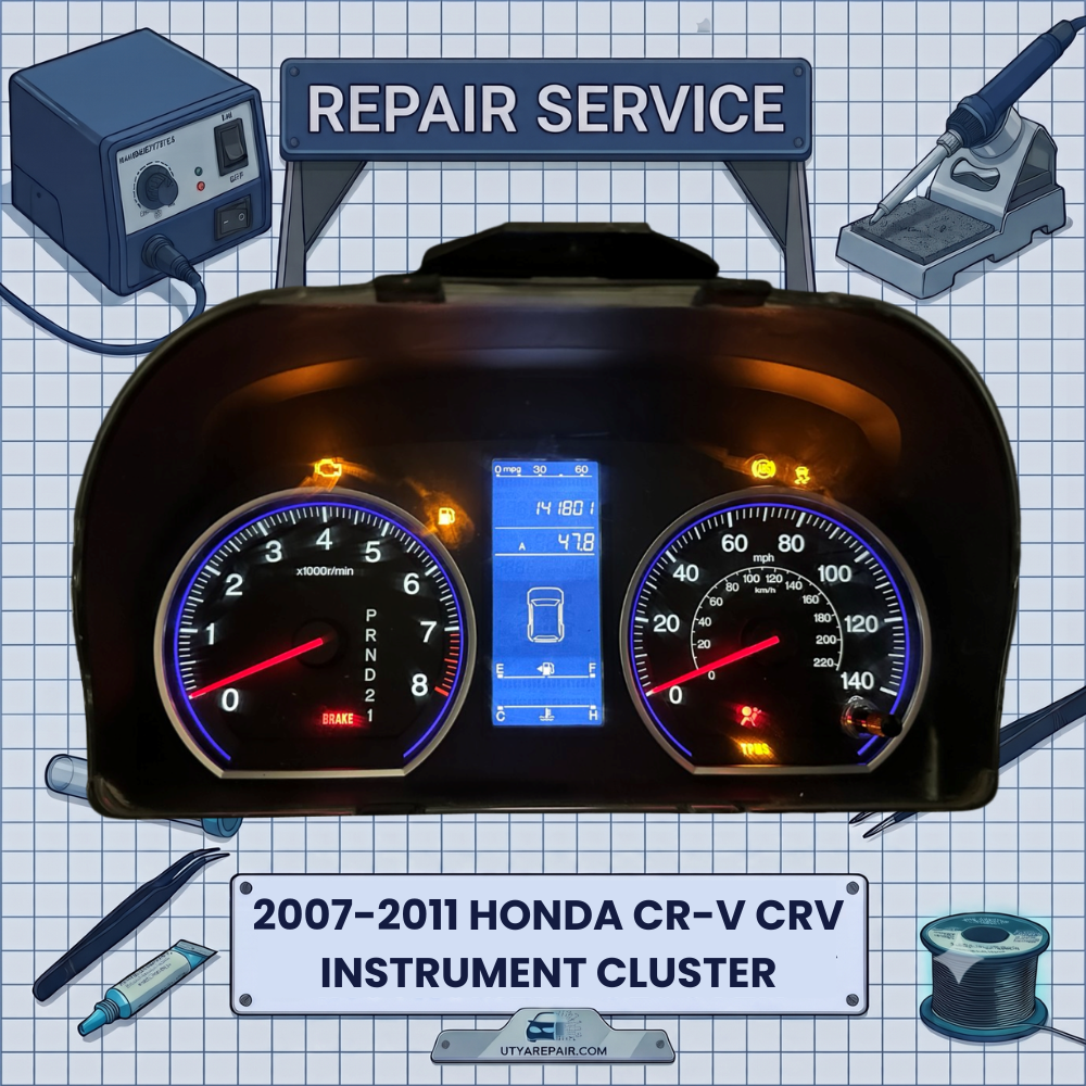2007-2011 Honda CR-V INSTRUMENT CLUSTER REPAIR SERVICE