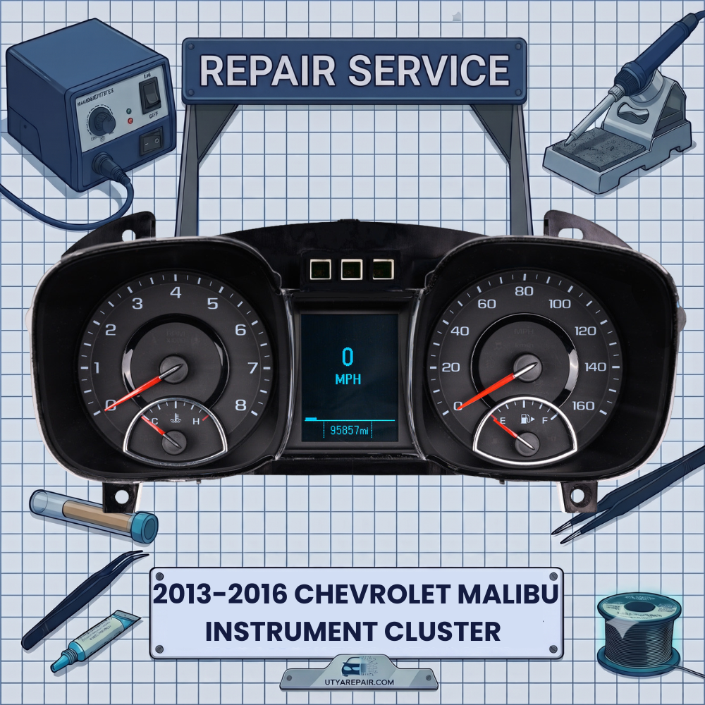 2013-2016 Chevrolet Malibu INSTRUMENT CLUSTER REPAIR SERVICE