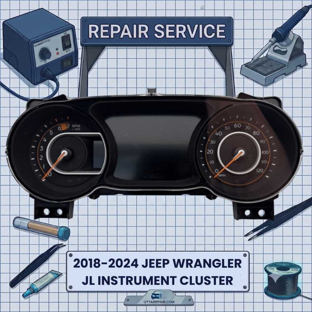 2018-2024 Jeep Wrangler JL INSTRUMENT CLUSTER REPAIR SERVICE