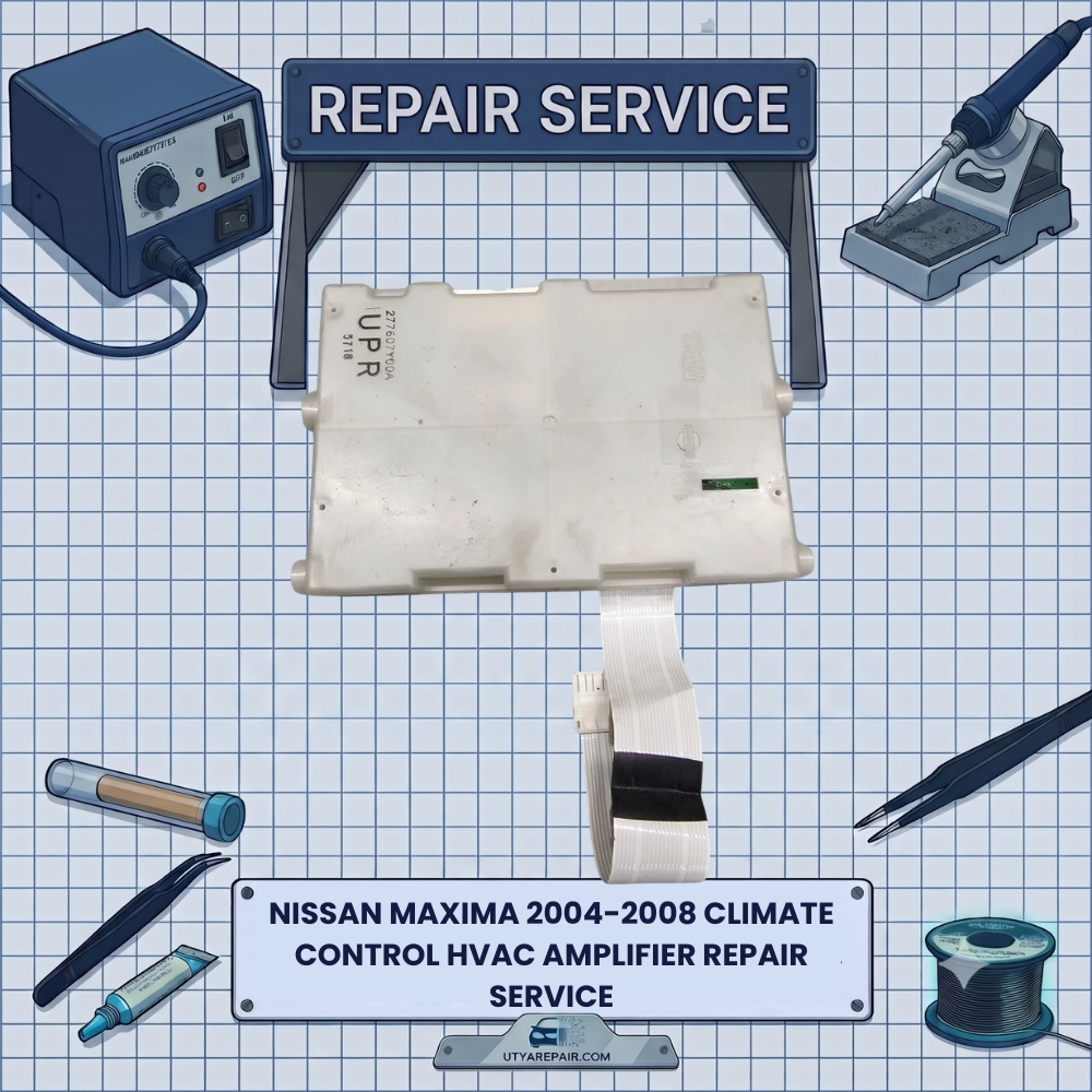2004-2008 NISSAN MAXIMA Climate Control HVAC Amplifier REPAIR SERVICE